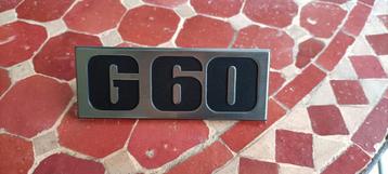 Origineel G60 logo embleem Golf 2 Rallye 