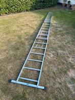 3-delige ladder in alu, Doe-het-zelf en Bouw, Ladders en Trappen, Ophalen, Gebruikt, Ladder, Opvouwbaar of Inschuifbaar
