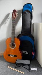 Nieuwe klassieke gitaarset (met tas & accessoires), Muziek en Instrumenten, Verzenden, Zo goed als nieuw