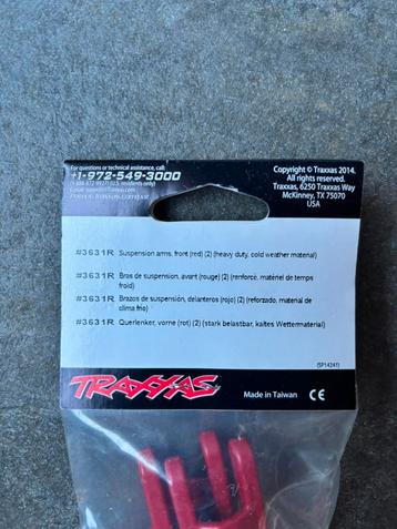 Traxxas 3631R draagarmen voor Rood beschikbaar voor biedingen