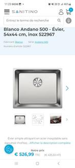Évier de cuisine de marque Blanco neuve, Enlèvement, Comme neuf