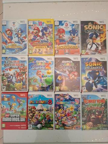 Veel Wii-spellen beschikbaar voor biedingen