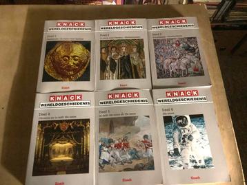 KNACK / Wereldgeschiedenis/ 6 delig beschikbaar voor biedingen
