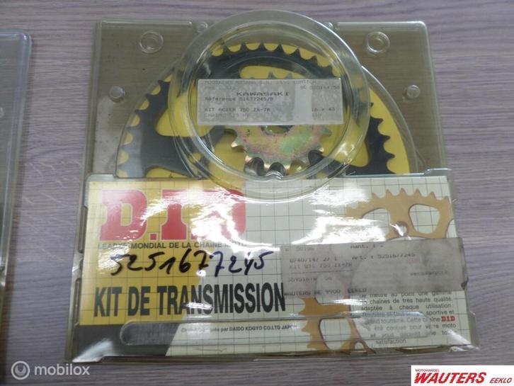 Tandwielset zxr750 93-95, Motoren, Onderdelen | Kawasaki, Nieuw, Ophalen of Verzenden