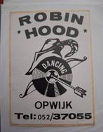 F: Sticker Dancing Robin Hood Opwijk, Ophalen of Verzenden, Zo goed als nieuw, Bedrijf of Vereniging