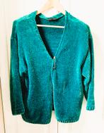 Te koop:Mooie warme, groene cardigan voor zwangerevrouwen M., Taille 38/40 (M), Comme neuf, Pull ou Veste, JBC