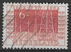 Nederland 1952 - Yvert 575 - 100 Jaar P.T.T. - 6 c.  (ST), Timbres & Monnaies, Timbres | Pays-Bas, Affranchi, Envoi