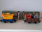 Faller playtrain set van 2 wagons kipwagon goederen, Kinderen en Baby's, Los Playmobil, Gebruikt, Ophalen of Verzenden