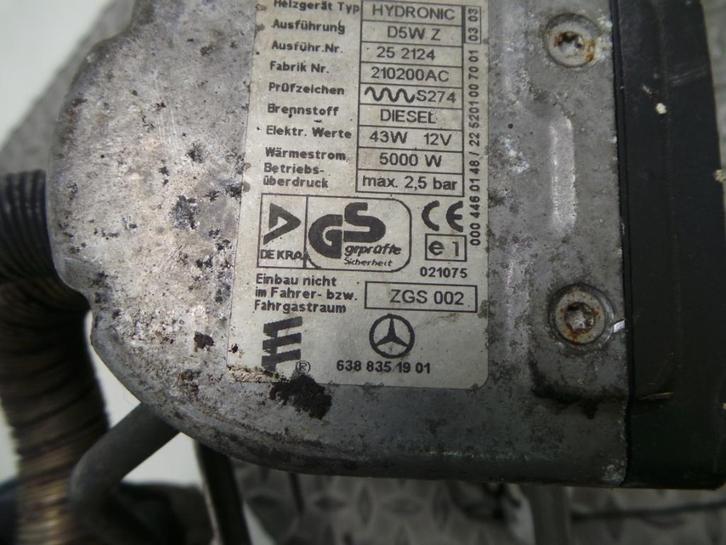 MERCEDES VITO 112 CDI [MISC] 2003, Autos : Pièces & Accessoires, Autres pièces automobiles, Utilisé, ARN reconnu, Stiba membre