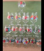 16 glazen USA Duvel, Verzamelen, Ophalen of Verzenden