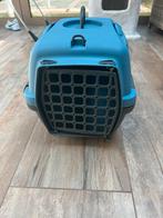 Trixie dieren transportbox blauw grijs, Dieren en Toebehoren, Ophalen of Verzenden, Nieuw