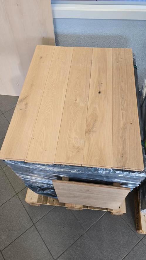 Massief eiken parket/parquet en chêne massif 65€/m2, Doe-het-zelf en Bouw, Vloerdelen en Plavuizen, Nieuw, Parket, Ophalen