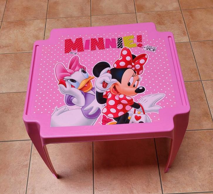 Table en plastique Disney Minnie, Kinderen en Baby's, Kinderkamer | Tafels en Stoelen