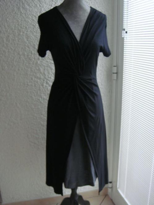 Robe Noire/grise "Twin-Set Simona Barbiereri"T.38, Kleding | Dames, Jurken, Gedragen, Maat 38/40 (M), Ophalen of Verzenden