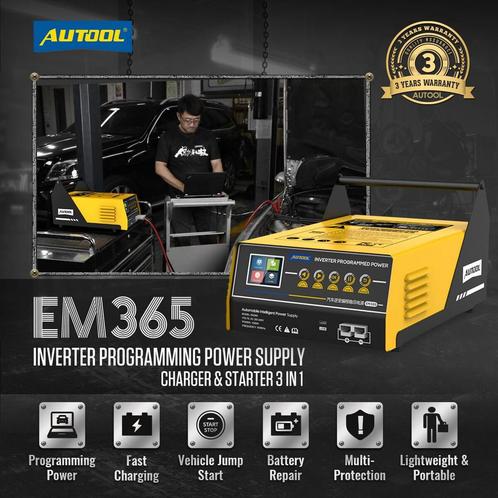 AUTOOL EM365 150A stabiele Voeding tbv Programmering, Auto diversen, Onderhoudsmiddelen, Ophalen of Verzenden