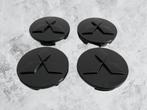 Zwarte Mitsubishi naafdoppen /Naafkappen 60mm set van 4, Verzenden, Nieuw
