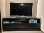 TV meubel zwart metaal 50x148x45, Huis en Inrichting, Ophalen, Zo goed als nieuw, Metaal