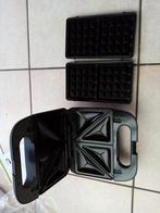 DOMO WAFELIJZER EN CROQUES, Ophalen of Verzenden, Uitneembare platen, Nieuw