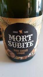oude Geuze Mort Subite 2013, Verzamelen, Ophalen of Verzenden, Nieuw, Flesje(s), Overige merken