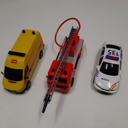 Jouet - Set de véhicules de secours - Dickie Toys, Enfants & Bébés, Jouets | Véhicules en jouets, Comme neuf, Enlèvement ou Envoi