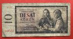 Biljet Tsjechie 10 Kronen 1960, Ophalen of Verzenden, Overige landen, Los biljet