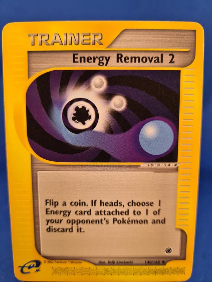 Energy Removal 2 140/165 - Expedition Base Set, Hobby en Vrije tijd, Verzamelkaartspellen | Pokémon, Gebruikt, Verzenden
