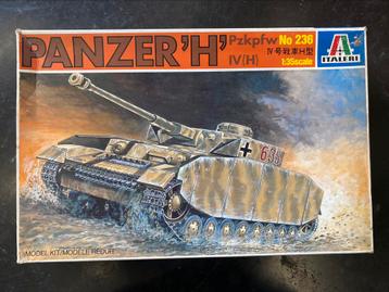 Panzer H - Italeri 1/35 beschikbaar voor biedingen