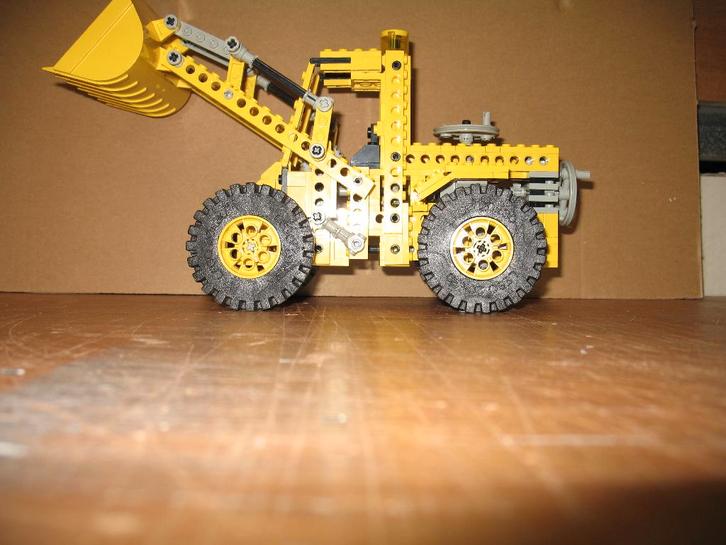 LEGO TECHNIEK SHOVEL- BULDOZER, Kinderen en Baby's, Speelgoed | Duplo en Lego, Zo goed als nieuw, Lego, Complete set, Ophalen of Verzenden