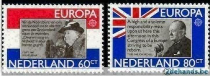 Nederland 1980 - Yvert 1138-1139 - Europa - Personalite (PF), Postzegels en Munten, Postzegels | Nederland, Verzenden