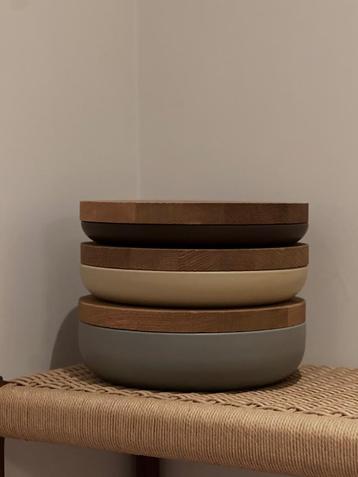 Set van 3 Pottery schalen – Vincent Van Duysen beschikbaar voor biedingen