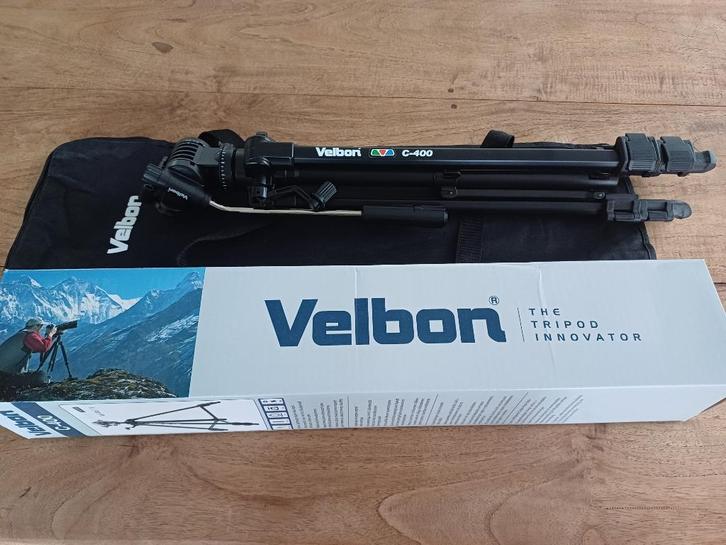 Nieuw Statief velbon c-400 in originele doos, Audio, Tv en Foto, Fotografie | Statieven en Balhoofden, Nieuw, Driepoot, Minder dan 150 cm