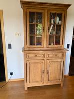 Volledige eetkamer in massief eikenhout, Huis en Inrichting, Ophalen, Gebruikt, Landelijk, 4 tot 6 stoelen