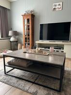 Tv-meubel (salontafel) Dokkedal, Comme neuf, Industrieel/betonlook, 100 à 150 cm, Autres matériaux
