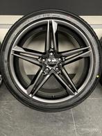18” originele Audi A5 / S5 velgen + banden 5x112 8W0 601 025, Auto-onderdelen, Banden en Velgen, 18 inch, Banden en Velgen, Ophalen of Verzenden