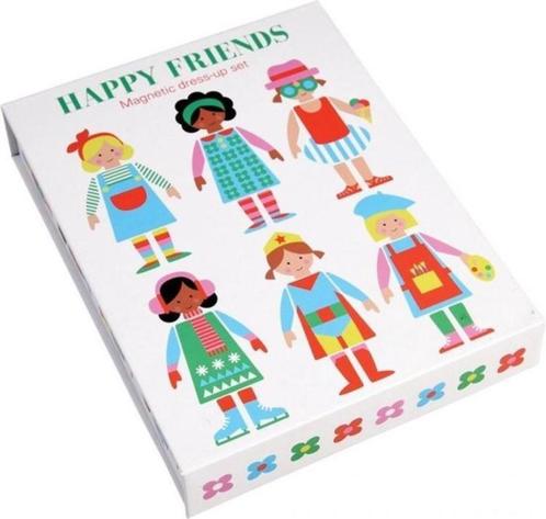 Rex London Happy Friends Magnetic Dress-up set, Kinderen en Baby's, Speelgoed | Educatief en Creatief, Zo goed als nieuw, Ophalen of Verzenden