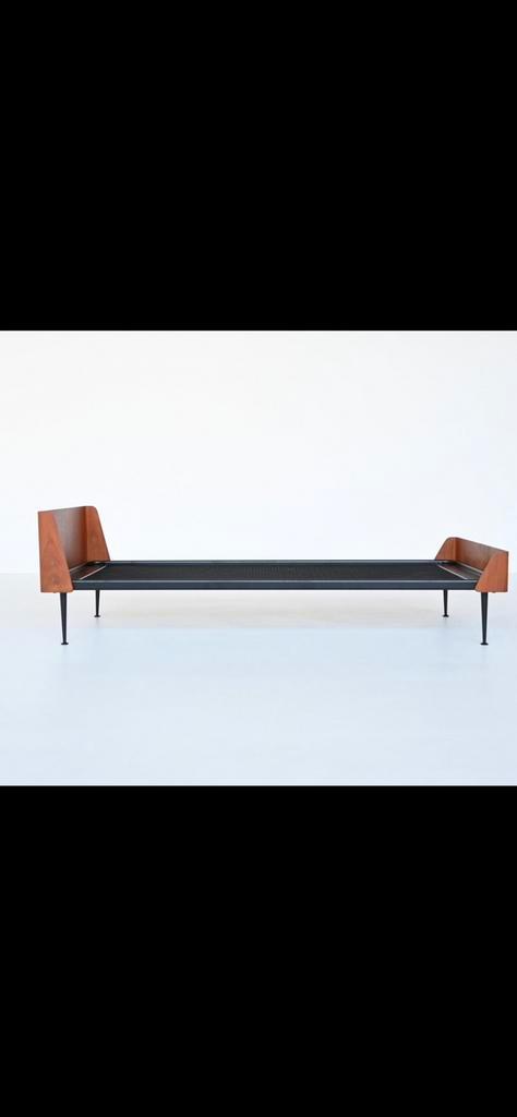 Prachtig vintage design Friso Kramer Daybed, Huis en Inrichting, Slaapkamer | Bedden, Gebruikt, Eenpersoons, 90 cm, 190 cm of minder