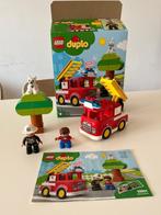 Duplo brandweerwagen 10901, Ophalen, Zo goed als nieuw, Complete set, Duplo