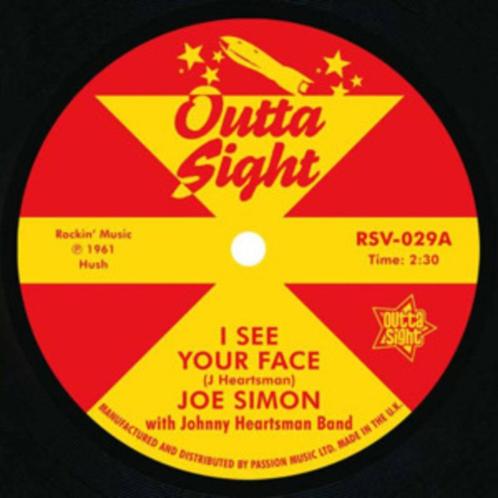 Joe Simon -  I See Your Face " Popcorn double sider ", CD & DVD, Vinyles Singles, Comme neuf, Single, R&B et Soul, Enlèvement ou Envoi