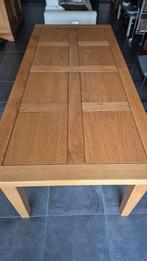 Superbe table de salle-à-manger en chêne clair, Huis en Inrichting, Tafels | Eettafels, Ophalen, Gebruikt, Eikenhout, 200 cm of meer