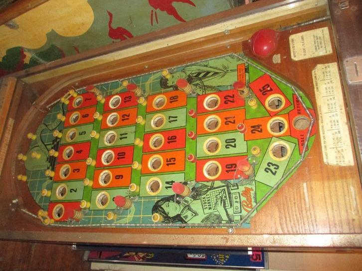 Bingo Bally Stock-Market 1971 (caisse uniquement), Verzamelen, Automaten | Gokkasten en Fruitautomaten, Gebruikt, Ophalen