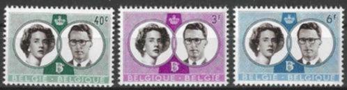 Belgie 1960 - Yvert/OBP 1169-1171 - Boudewijn en Fabiola (PF, Postzegels en Munten, Postzegels | Europa | België, Postfris, Koninklijk huis