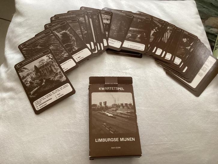 Kwartetspel Limburgse Mijnen, Boeken, Geschiedenis | Stad en Regio, Verzenden