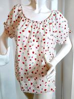 Blouse met aardbeien, Kleding | Dames, Overige kleuren, Verzenden, Maat 42/44 (L), YESSICA C&A