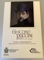San Marino 2 euro munt commemorativi Giacomo Puccini 2014, Postzegels en Munten, Munten | Europa | Euromunten, Ophalen of Verzenden