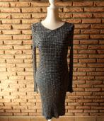 (59) -robe femme t.36 noire brillante - esprit -, Vêtements | Femmes, Robes, Enlèvement ou Envoi, Taille 36 (S), Comme neuf, Sous le genou