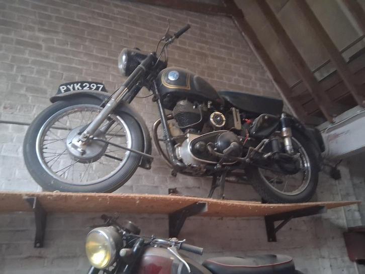 Oldtimer moto, Motoren, Motoren | Oldtimers, Overig, 1 cilinder, Ophalen