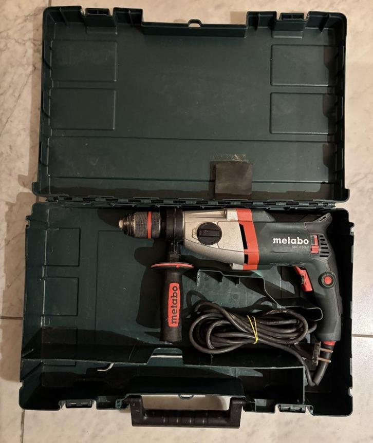 Boormachine Metabo, Doe-het-zelf en Bouw, Gereedschap | Boormachines, Gebruikt, Boormachine, 600 watt of meer, Ophalen