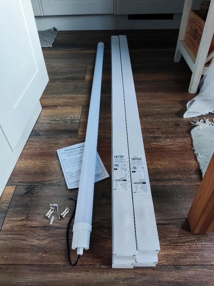 Garage verlichting LED Lamp Balk Waterdicht IP65 6000K, Maison & Meubles, Lampes | Plafonniers, Neuf, Tissus, Enlèvement