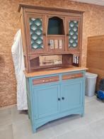 Ancien buffet deux corps, Huis en Inrichting, Ophalen, Zo goed als nieuw, Eikenhout