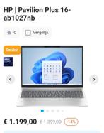 HP Pavilion Plus Icore 7/ 16-ab1027nb 16GB, Computers en Software, Windows Laptops, Met videokaart, Nieuw, Ophalen of Verzenden